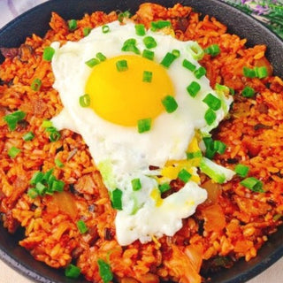 Kimchi Pork Fried Rice Platter