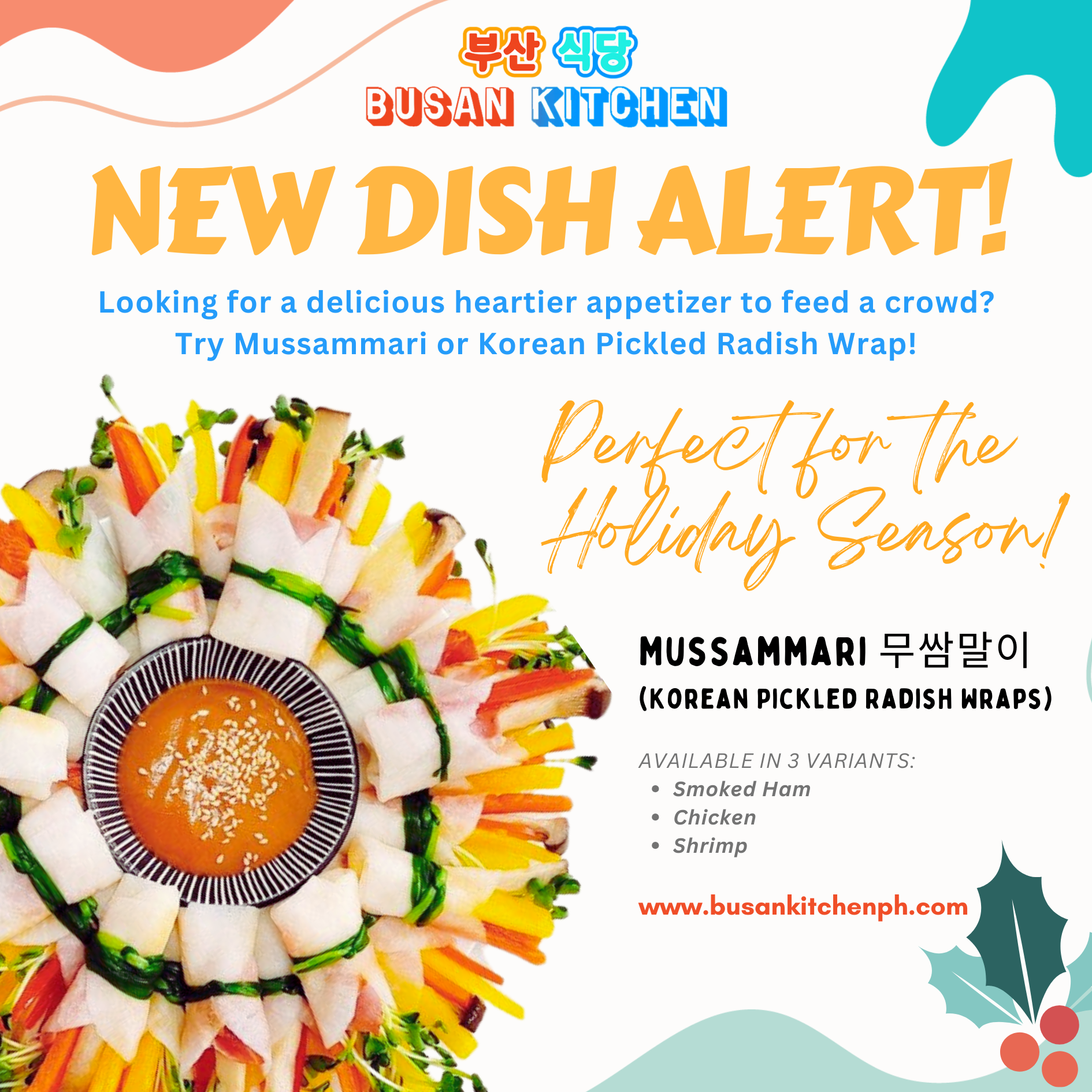 Busan kitchen   new dish announcement socials 11
