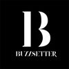 Buzzsetter logo with a stylized 'B' on a black background