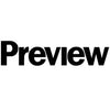Black 'Preview' text on a white background