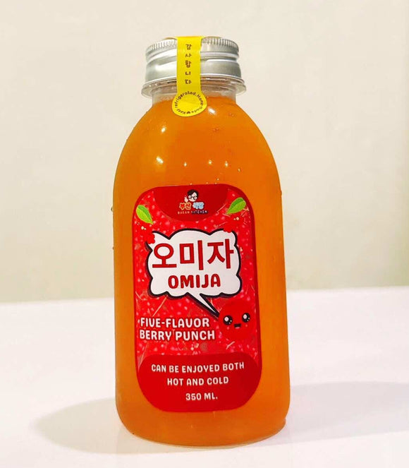 korean five flavor berry punch in a bottle
