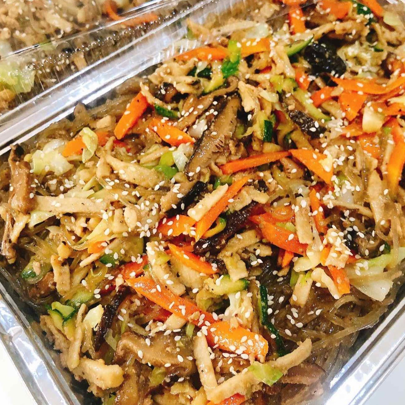 Japchae Platter