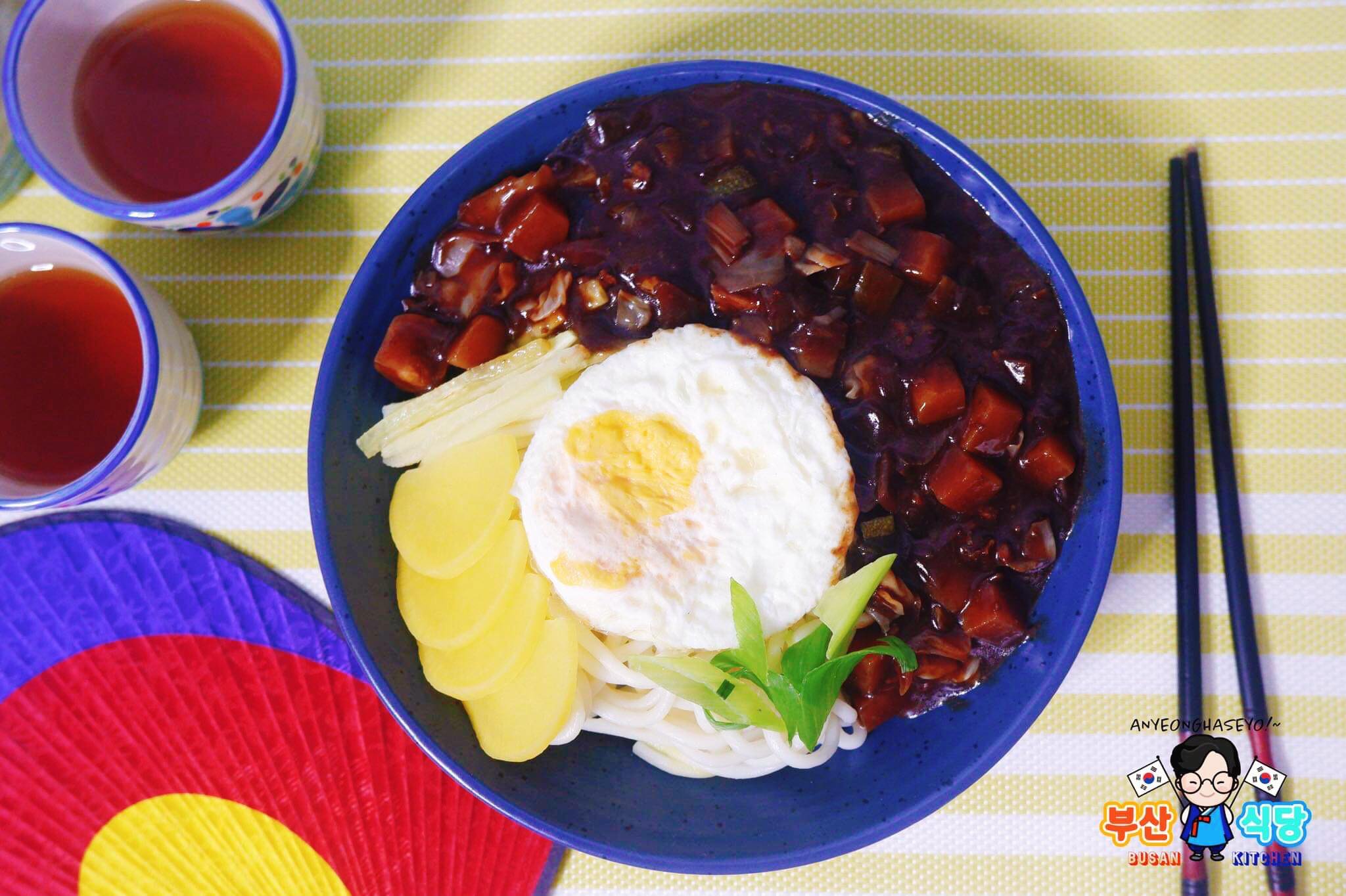 Jjajangmyeon Platter