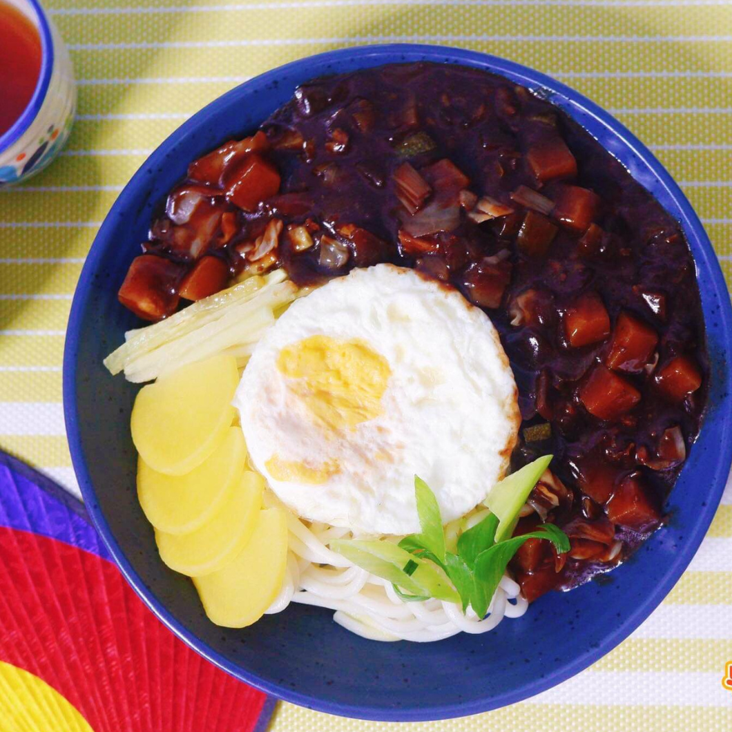 Jjajangmyeon Platter